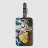 Étiquette À Bagage nature abstraite eau morte (Devant Vertical)