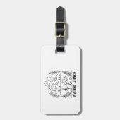 Étiquette À Bagage Nature Junkie (Devant Vertical)