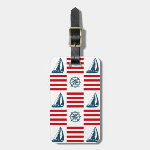 Étiquette À Bagage Nautical design