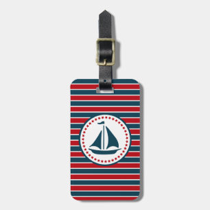 Étiquette À Bagage Nautical design