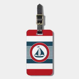 Étiquette À Bagage Nautical design