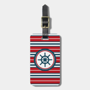 Étiquette À Bagage Nautical design