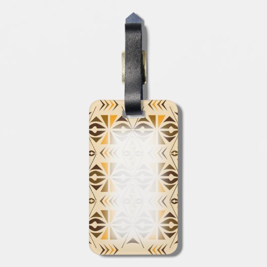 Étiquette À Bagage Navajo (Dos Vertical)