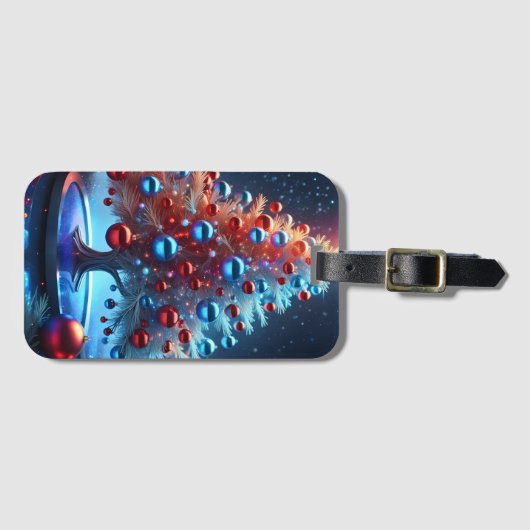 Étiquette À Bagage Navidad 1 - 002 (Devant Horizontal)