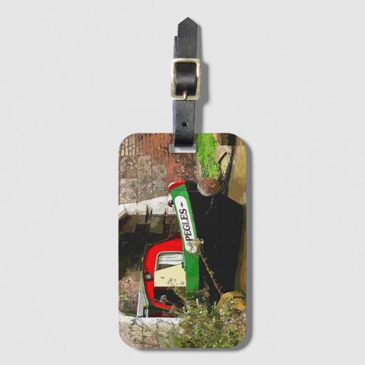 ÉTIQUETTE À BAGAGE NAVIRES (Devant Vertical)