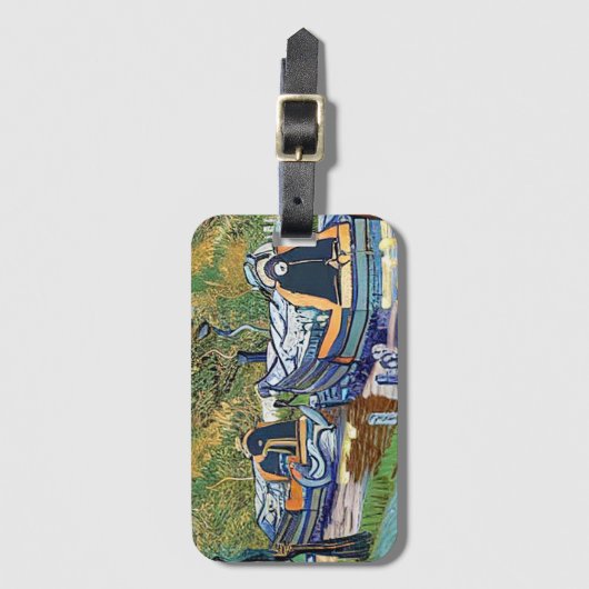 ÉTIQUETTE À BAGAGE NAVIRES (Devant Vertical)