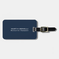 Navy Blue Special Unique Moderne Directeur Exécuti