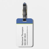 Étiquette À Bagage Ne jamais abandonner Batman en cours d'exécution g (Dos Vertical)