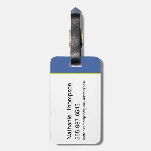 Étiquette À Bagage Ne jamais abandonner Batman en cours d'exécution g (Dos Vertical)