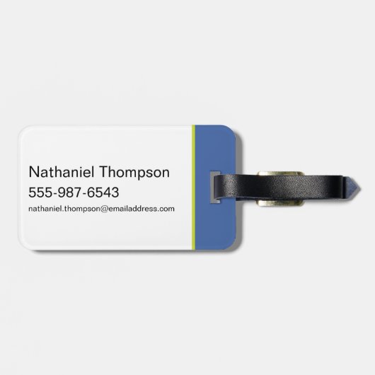 Étiquette À Bagage Ne jamais abandonner Batman en cours d'exécution g (Dos horizontal)