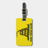 Étiquette À Bagage ne marchez pas sur moi (Devant Vertical)