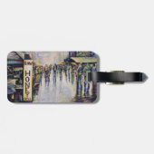 Étiquette À Bagage Né sous un mauvais signe (Dos horizontal)