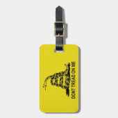 ÉTIQUETTE À BAGAGE NE VOUS ABATTEZ PAS DE MOI 2E AMENDEMENT ÉTATS-UNI (Devant Vertical)