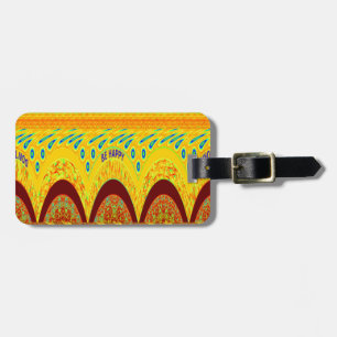 Étiquette À Bagage Ne vous inquiétez pas être heureux Art Design
