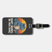 Étiquette À Bagage Ne vous inquiétez pas être Moo Deng Baby Pygmy Hip (Devant horizontal)