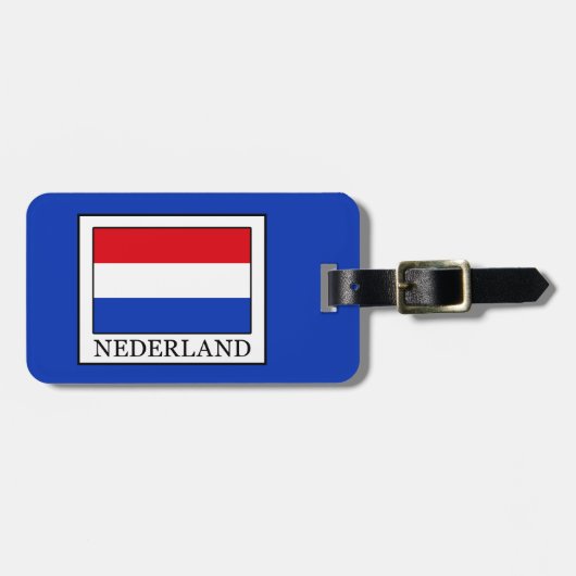 Étiquette À Bagage Nederland (Devant horizontal)