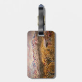 Étiquette À Bagage Neige de père Noël (Dos Vertical)