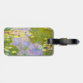 Étiquette À Bagage Nénuphars, Claude Monet 1919 (Dos horizontal)