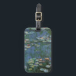 Étiquette À Bagage Nénuphars de Claude Monet, Fleurs Vintages<br><div class="desc">Nénuphar (1916) par Claude Monet. Water Lilies est un impressionisme vintage de peinture florale d'art. Jardin fleuri de la saison de printemps de Monet à Giverny, France. Ce paysage est l'une des nombreuses variations de peintures de nénuphars que Monet peint par son étang. À propos de l'artiste : Claude Monet...</div>