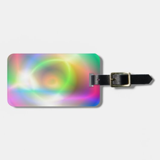Étiquette À Bagage Neon Fun (Devant horizontal)