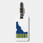 Étiquette À Bagage Nés dans l'Idaho (Devant Vertical)