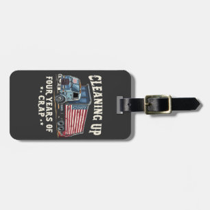 Étiquette À Bagage Nettoyer vos 4 ans Trump Garbage Inaguration