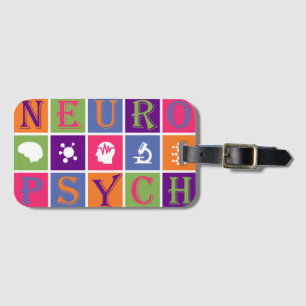 Étiquette À Bagage Neuropsychologie - cadeaux pour des