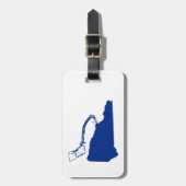 Étiquette À Bagage New Hampshire Ice Escalade (Devant Vertical)