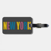 Étiquette À Bagage New York (Dos horizontal)