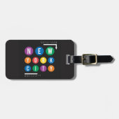 Étiquette À Bagage New York (Devant horizontal)