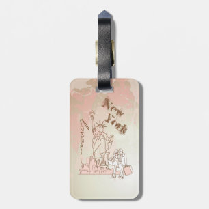 Étiquette À Bagage New York