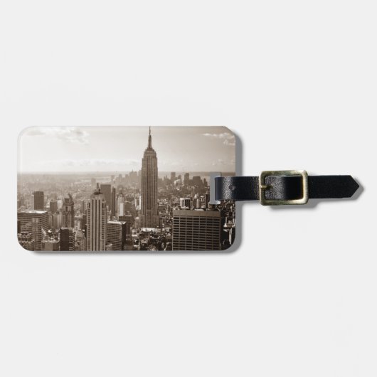 Étiquette À Bagage New York City Midtown (Devant horizontal)