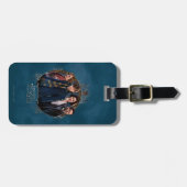 Étiquette À Bagage NEWT SCAMANDER™ et entreprise Art Nouveau Frame (Devant horizontal)