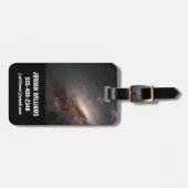 Étiquette À Bagage Ngc 4258 Sous Formation D'Étoiles Intenses. (Devant horizontal)