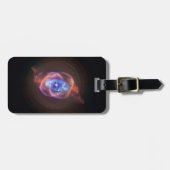 Étiquette À Bagage NGC 6543 : La nébuleuse du plot réflectorisé (Devant horizontal)