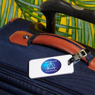 Étiquette À Bagage Ni Dieu, Ni Maître Symbole d'anarchie