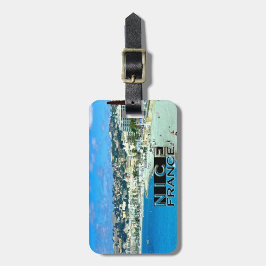 Étiquette À Bagage Nice (Devant Vertical)