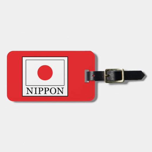 Étiquette À Bagage Nippon (Devant horizontal)