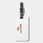 Étiquette À Bagage No Kings In America Classic Retro Style (Devant Vertical)