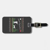 Étiquette À Bagage noël 2025, (Devant horizontal)