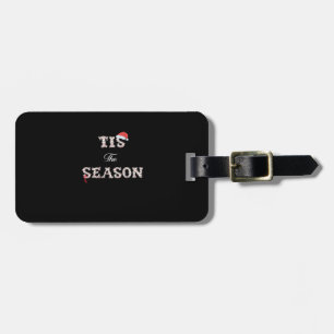 Étiquette À Bagage Noël approche Cette Saison