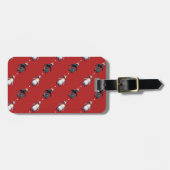 Étiquette À Bagage Noël manchot (Devant horizontal)