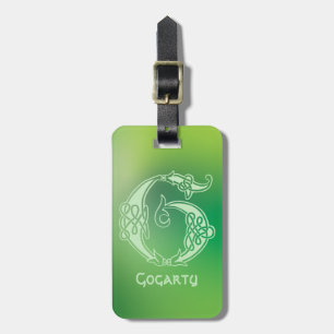 Étiquette À Bagage Noeud celtique du 16e siècle Capital décoratif G