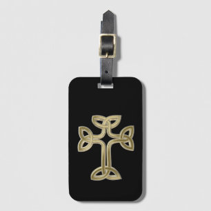 Étiquette À Bagage noeud de croix celtique