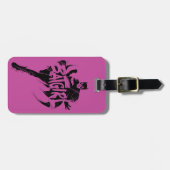 Étiquette À Bagage Nom de la brosse d'encre Batgirl (Devant horizontal)