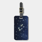 Étiquette À Bagage Nom et adresse faits sur commande de la (Devant Vertical)