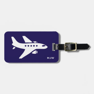 Étiquette À Bagage Nom fait sur commande de voyage de voyage d'avion