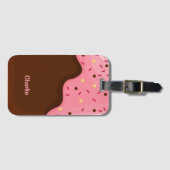 Étiquette À Bagage Nom personnalisé Ice Cream Popsicle (Devant Horizontal)