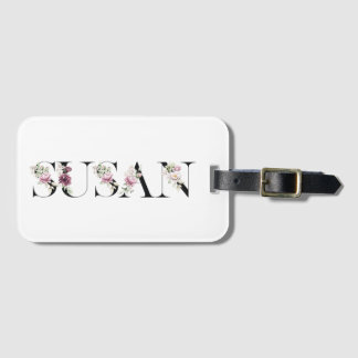 Étiquette À Bagage Nom Susan
