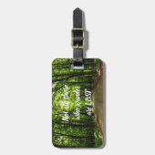 Étiquette À Bagage Non tout ceux qui errent (Devant Vertical)